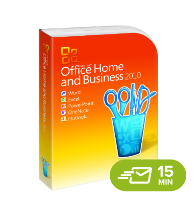 Office 2010 Home & Business - elektronická licence