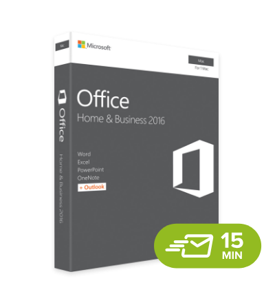 Office 2016 Home & Business MacOS - elektronická licence