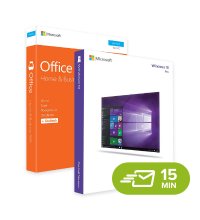 Windows 10 Pro + Office 2016 Home & Business - elektronická licence