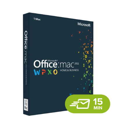 Office 2011 Home & Business MacOS - elektronická licence