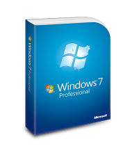 Windows 7 Professional - hmotná licence