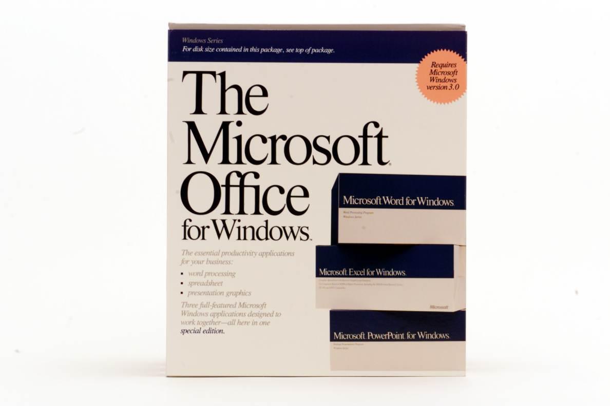 Historie Microsoft Office